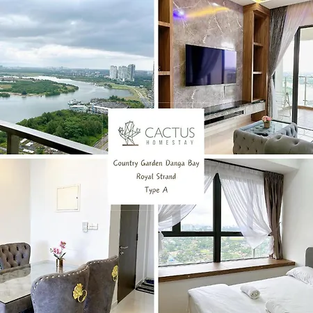 Country Garden Danga Bay By Cactus Homestay Johor Bahru Exterior photo